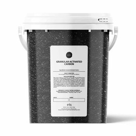 600g or 2.5Kg Bucket Granular Activated Carbon Tub GAC Coconut Shell Charcoal - Water Filtering Bulk