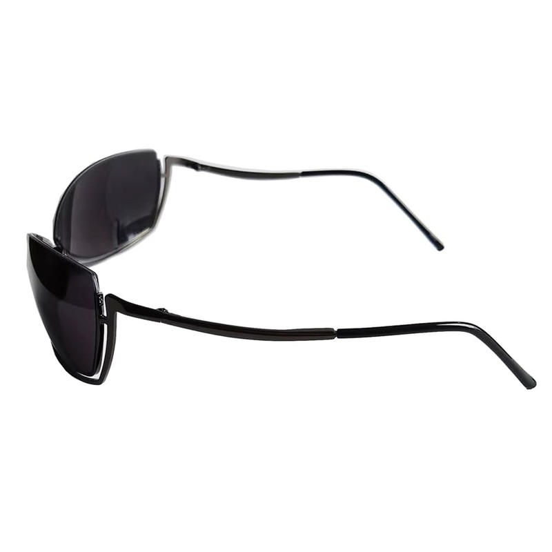 PLOPLO Matrix Niobe Sunglasses For Women Men UV Protection, Gray,