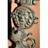Antique Style Edwardian Lion's Head Door Knocker / Door Pull,