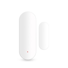 Zigbee Smart Door Sensor,Zigbee Smart Door Sensor Tuya APP Control Door Open/Closed Detector Magnetic Switch Window Sensor Smart Home Security Alarm