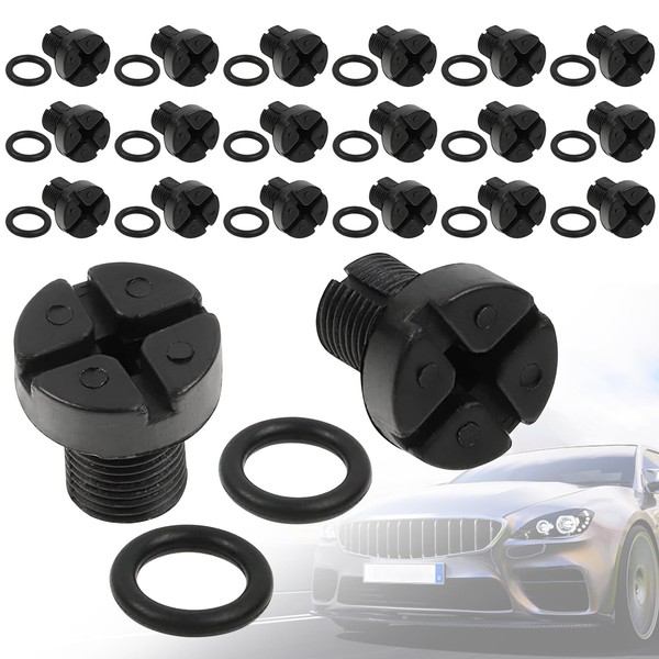 GZLCEU Pack of 20 Bleed Screws, Nylon Drain Plug for