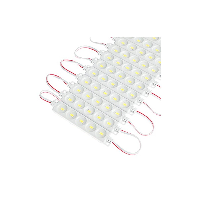 LED Module DC12V White 6500K Injection 5 LED Module 1.2
