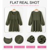 Dokotoo Casual Dresses for Women 2024 Fall Crewneck Long Sleeve
