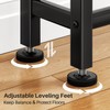 76.9" Narrow Console Table with Power Outlet for Living Room