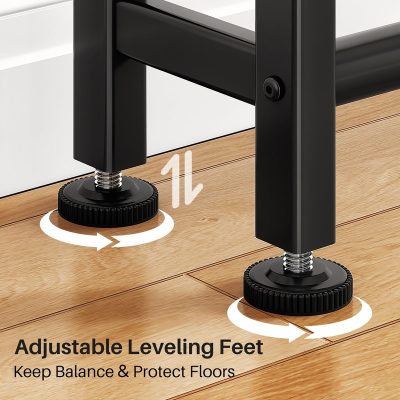 76.9" Narrow Console Table with Power Outlet for Living Room