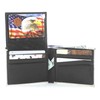 Leather Impressions Bifold Wallet for Men – Slim Vegan Leather