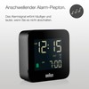 Braun BC08B-DCF Digital Travel Alarm Clock Central European Time Zone