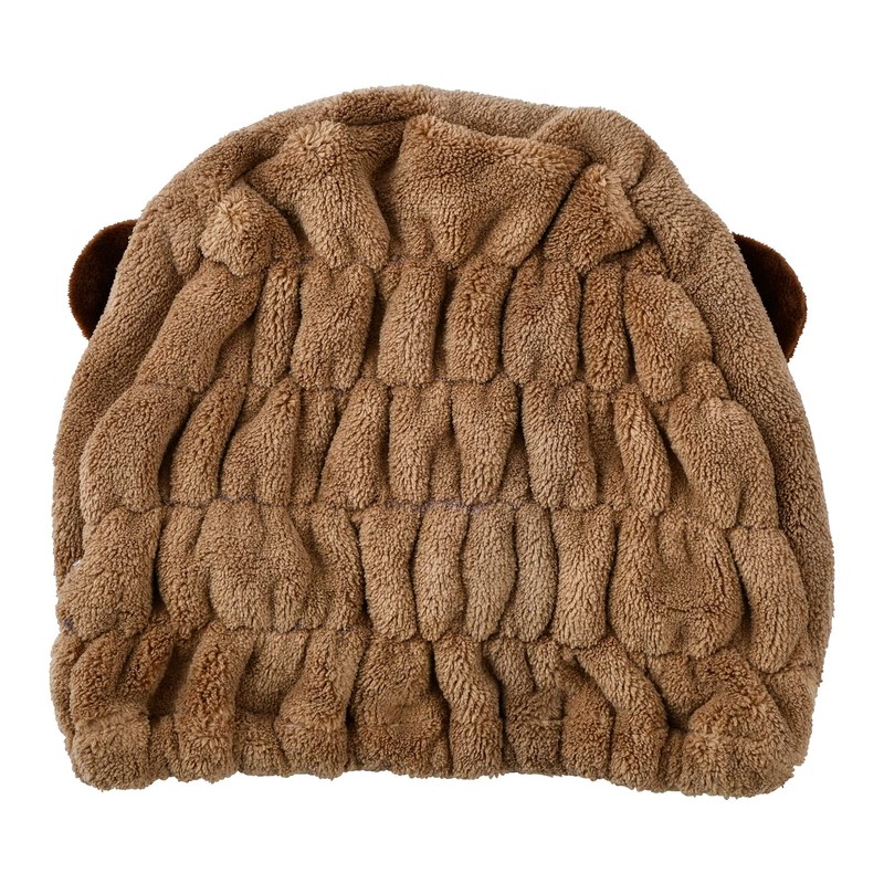Ribuhaito 17813-32 Hair Cap, Animal Beetle Towel, Otter, Total Length:
