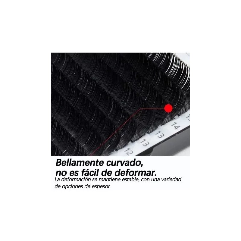 Nagaraku Blister Nagaraku Mixto Extensiones De Pestañas 0.15mm D Mix