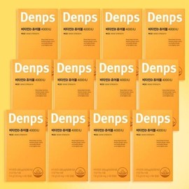 Denps Vitamin D Chewable 4000IU 60 capsules x 12 boxes (33305952) / 덴프스 비타민D 츄어블 4000IU 60캡슐 x 12박스 (33305952)