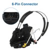 WMPHE Front Left Door Lock Latch Actuator, Metal Door Latch