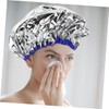 SAFIGLE 2pcs Aluminum Foil Conditioning Cap for Hair Treatment Heat