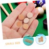 BESPORTBLE Leather Billiard Tips 20pcs Set Small Pool Tips Pool