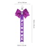 BESPORTBLE Cheer Pin Me Ribbon: 2Pcs Glitter Cheerleader Keychain Cheer