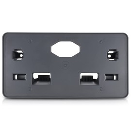 [1 Pack] Car Front License Plate Frames Mounting Bracket Tag Holder Compatible with 19-21 Honda Hr-V,Matte Black