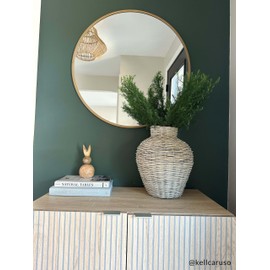 Mud Pie Willow Vase, Large, 10.75" x 12"