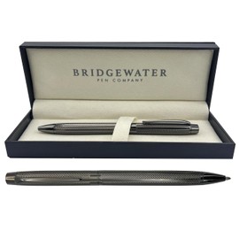 Bridgewater Pen Company Ladies Executive Ball Point Pen Collection, Boxed & Sleeved (Lincoln, Gunmetal)