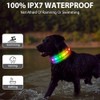 TRIPOLACO Light Up Dog Collar - Multicolor LED Dog Collar