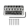 78MM Metal Fixed Hardtail Saddle Bridge Top Load Guitar Tailpiece