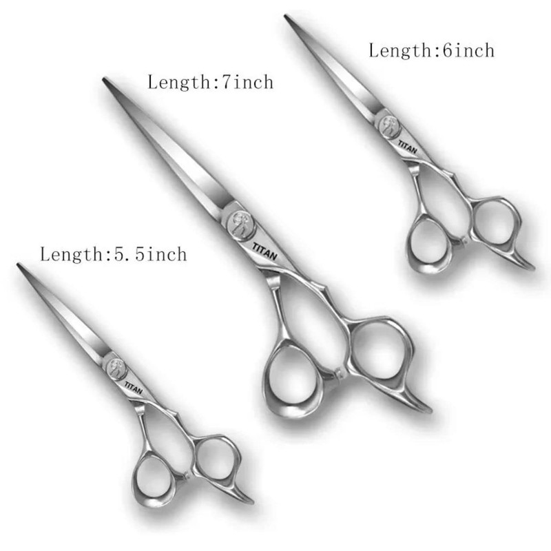 Titan Scissors | Offset Hair Cutting Japanese Style Scissors |