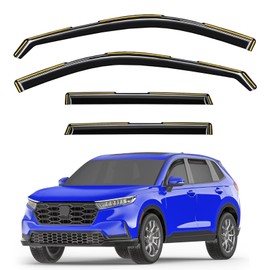 Breejoy in-Channel Rain Guards Fit for Honda CR-V CRV 2023 2024 2025 Window Rain Guards Visors Vent Visors Window Deflector Vent Shades Car Accessories -4 pcs
