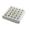 Longdex 25PCS E10 Miniature Screw Base Light Bulbs, 1.5V /