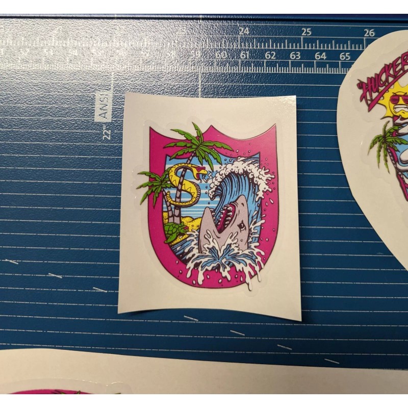 S&M Bikes Hucker bmx decals