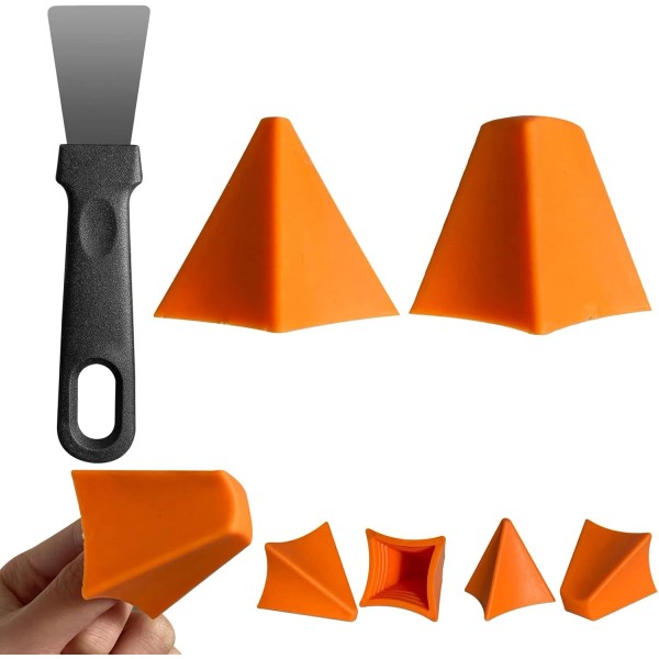 NoBrand 2 Pcs Silicone Caulking Tool, Caulk Remover Tool, Sealant