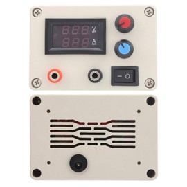 Adjustable DC Power Supply, Adjustable Current Regulator 5A Power Supply Good Contact Performance ABS Material Laboratory Power Supply 5A for PC for Home Laboratory