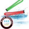 Andalus Twist Rubber Ties, 17-Inch Long, Assorted Colors, Reusable Twist