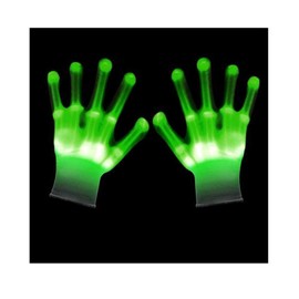 WEICHUANGXIN Light-Up Skeleton Hand Gloves Adjust Modes LED Gloves New Fun Cool Party Favor Hot Toys Cool Toys Christmas Birthday Gifts for Boys Girls