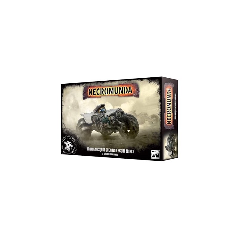 Games Workshop - Warhammer - Necromunda: Squats Svenotar Scout Trikes
