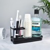 MYITYARD Toothbrush Holders for Bathrooms, 4 Slots Rustproof Metal Tooth