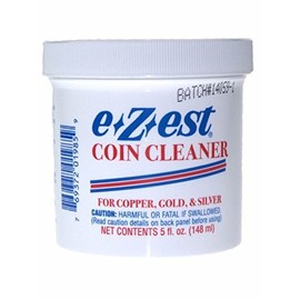 5oz e-Z-est Coin Cleaner for Gold Silver and Copper Coins by eZest