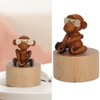 Animal Wooden Clockwork Music Boxes Children Kid Birthday Holiday Gifts