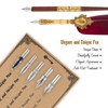 Hethrone Feather Pen and Ink Set - Quill Pens Calligraphy