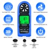Portable Handheld Anemometer, GR-816B Mini Anemometer with 0.3-30 m/s, Backlight