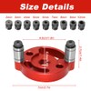 Woodworking Center Finder Kit, Vertical Self Centering Dowel Jig, Drill