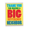 NobleWorks - Jumbo Humorous Thank You Greeting Card From Us