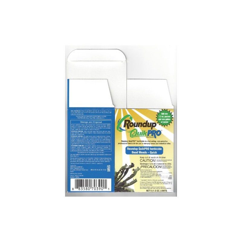 Roundup QuikPro 1 box Net 5 (1.5oz) packets
