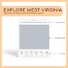 West Virginia Adventure Bucket List: 50 Scratch-Off Cards for Outdoor