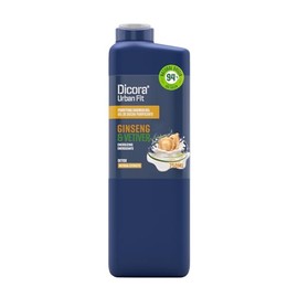 Dicora Urban Fit Gel de Ducha Purificante - Con Ginseng y Vetiver - Gel de Baño Hidratante para Mujeres y Hombres - Ingredientes Naturales - 750 ml