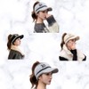 ALVEIN Women's Knit Hat, Sun Visor, Knit Cap, Cold Protection,