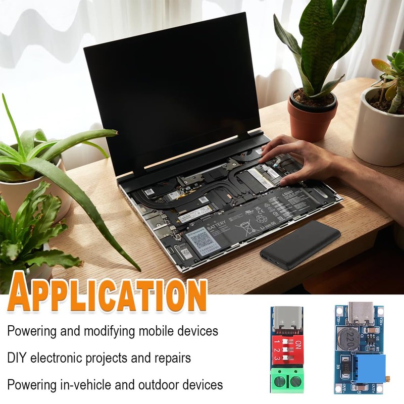 DAOKAI MT3608 Step up Converter Module 2V-24V to 5V-28V 2A