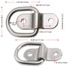 D Ring Tie Down Anchor 1/4" Heavy Duty Trailer Anchor