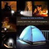 Camping Lamp Lampara Solar Para Campismo Recargable Usb