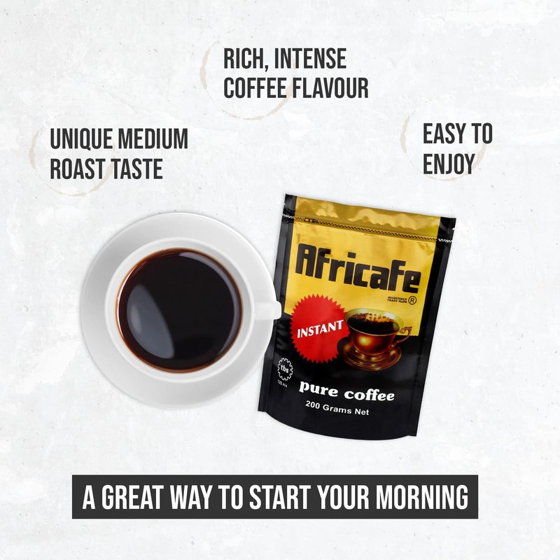 AFRICAFE - Organic Instant Coffee - Tanzania - 100% Arabica