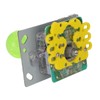 Arcade Joystick Kit Colorful 5 Pin Oval Crystal Fully Automatic