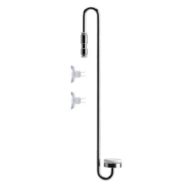 Clscea Stainless Steel CO2 Diffuser Atomizer with Integrated Check Valve for Aquarium Plants