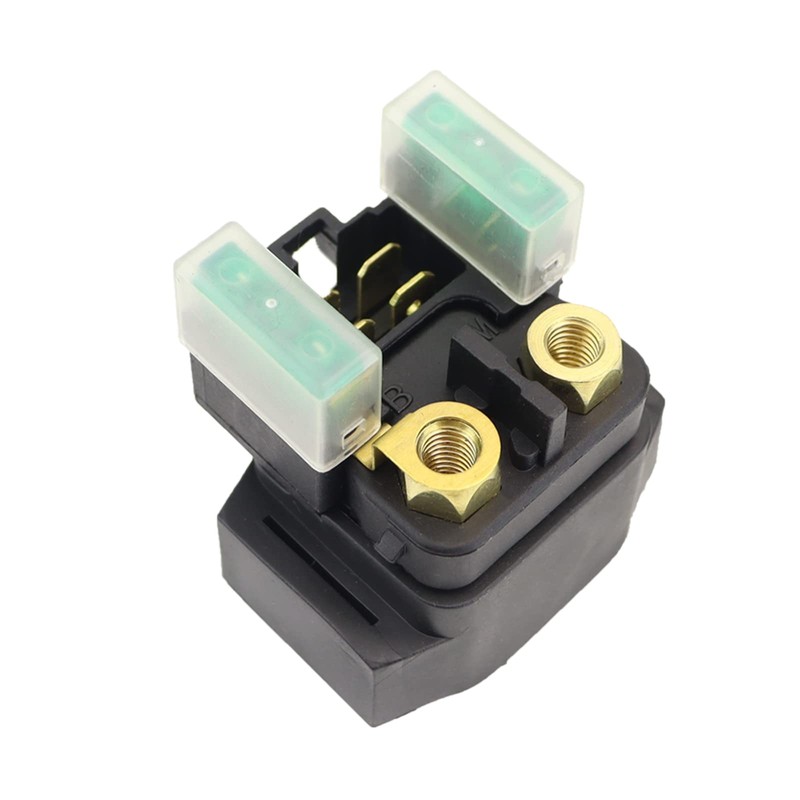 STABSOLI Starter Motor & Solenoid Relay & Ignition Switch for